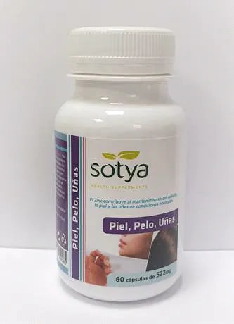 Sotya Haar, Huid en Nagels 520 mg 60 capsules