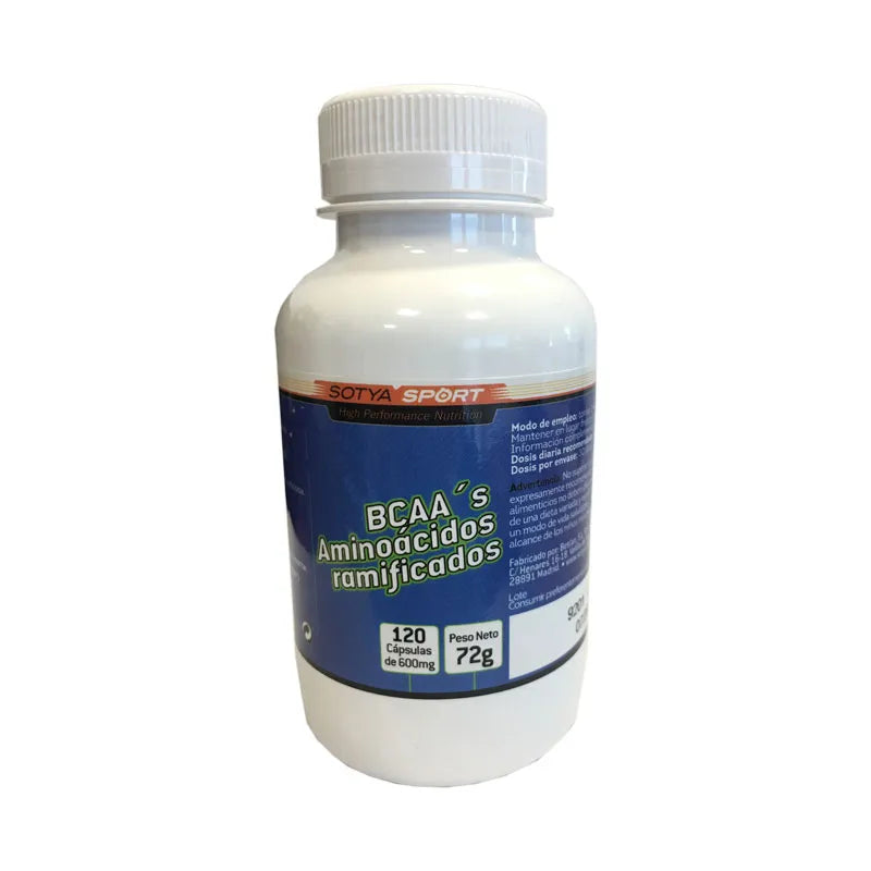 Sotya BCAA's 120 capsules van 600 mg
