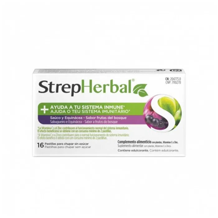 Strepsils Strepherbal Saffloer en Echinacea