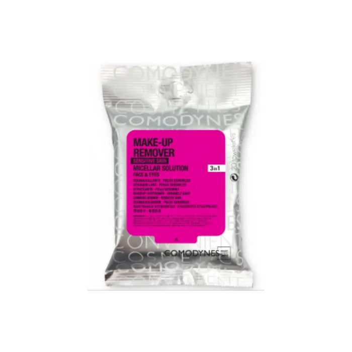 Comodynes Micellar Cleanser Reinigingsdoekjes voor gezicht en ogen Make-upverwijderaar 20 st