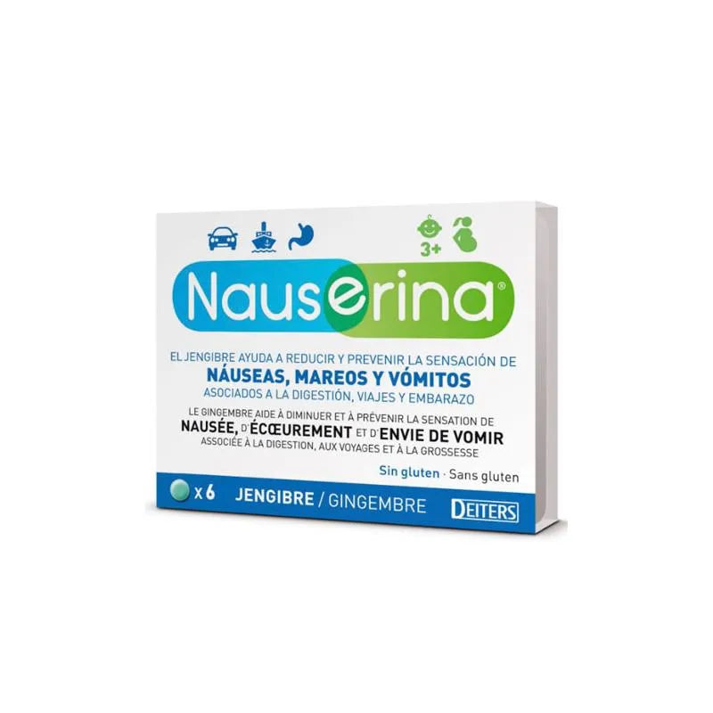 Deiters Nauserina 6 tabletten
