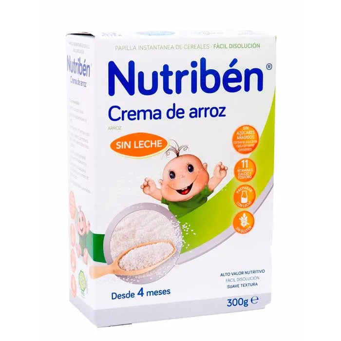 Nutribén Glutenvrije Rijstcrème 300g
