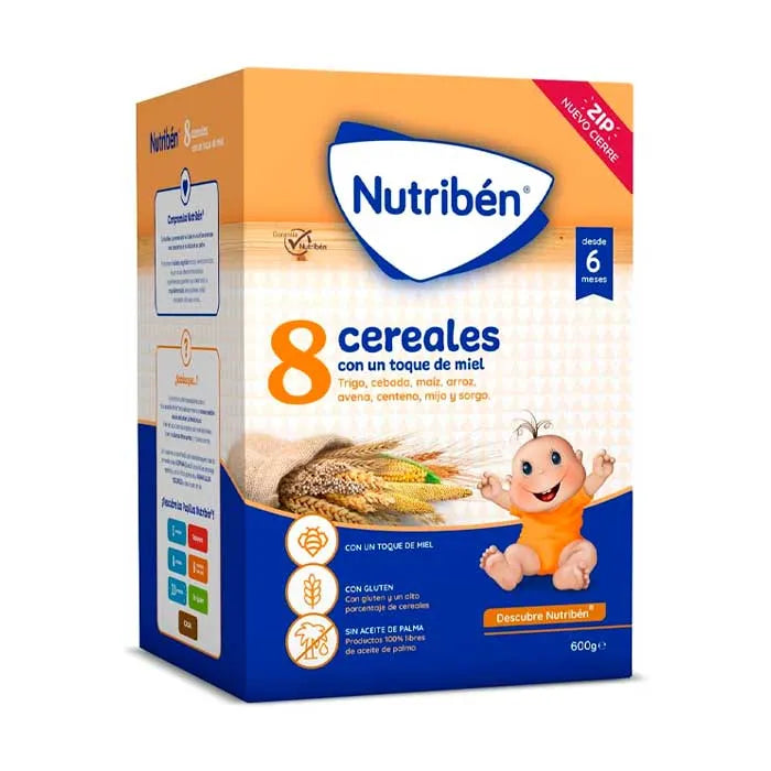 Nutribén 8 granen met honing 600g