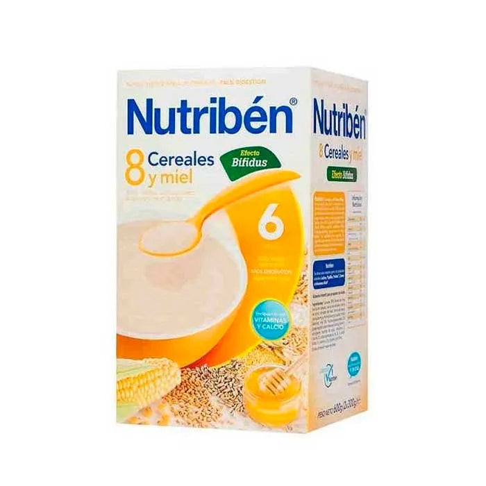 Nutribén 8 Granen en Honing Bifidus 600g