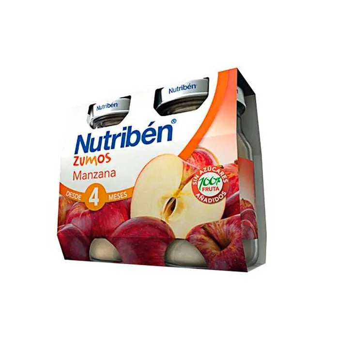 Nutribén appelsap 2x130ml