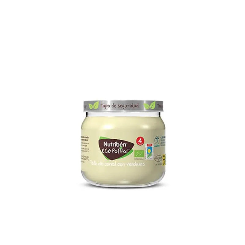 Nutribén Ecopotito Groenten met Scharrelkip 120g