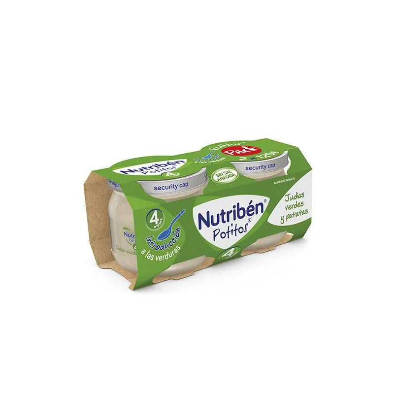 Nutribén Potito Introductie Bipack Sperziebonen Met Aardappelen 2x 120g