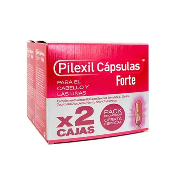 Pilexil Forte Capsules voor haar en nagels 2x100 stuks