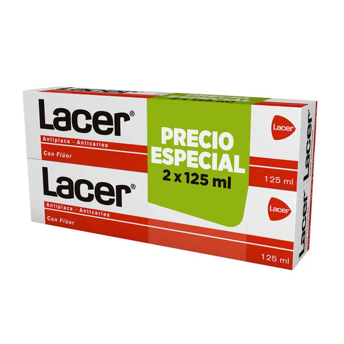 Lacer Tandpasta 2x125ml