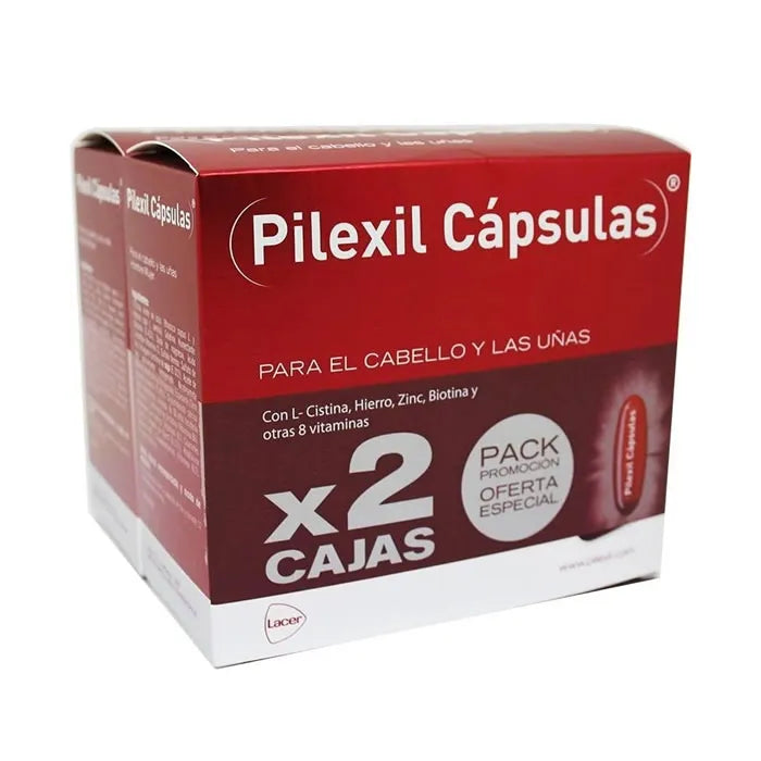 Pilexil Haar- en Nagelcapsules 2x100 stuks