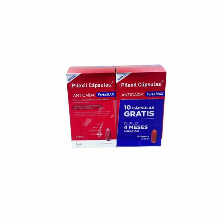 Pilexil Anti-Haaruitval Capsules Forte Max 2x60 capsules