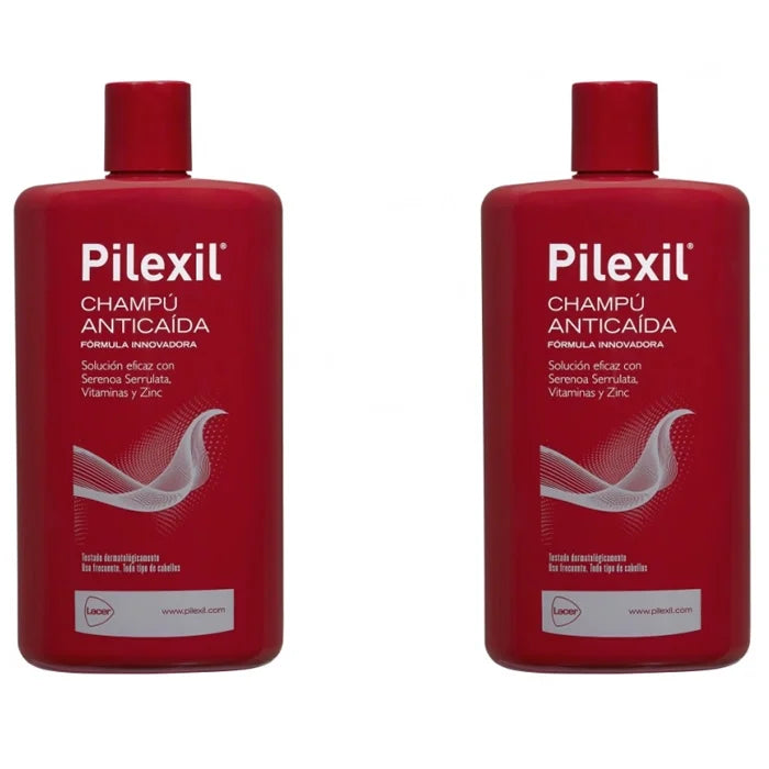 Pilexil Anti-Haaruitval Shampoo 2x500ml