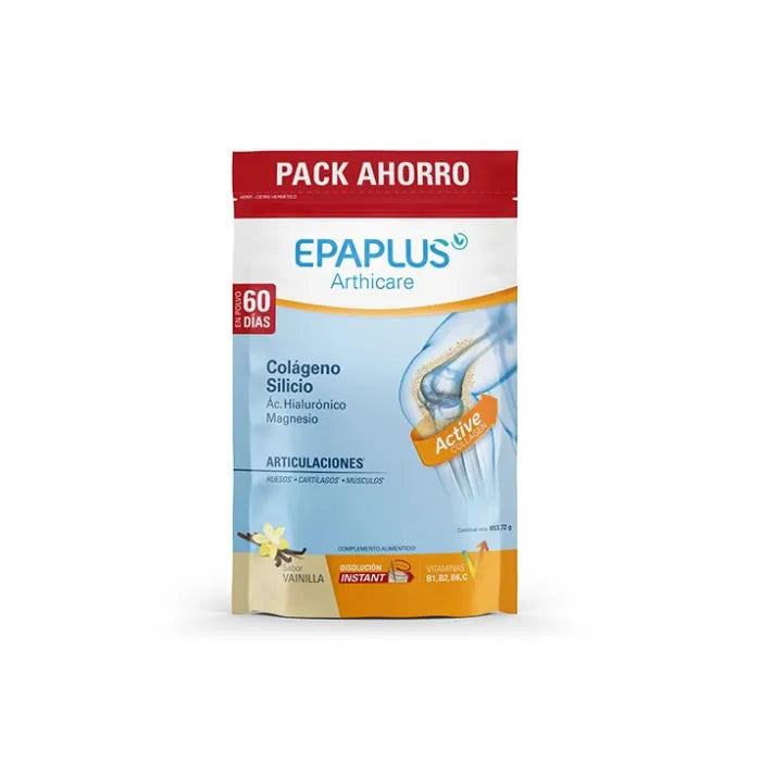 Epaplus Collageen Silicium Hyaluronzuur en Magnesium Vanillesmaak 668g