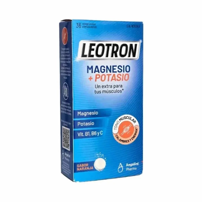 Leotron Vitaliteit Magnesium + Kalium 36 bruistabletten