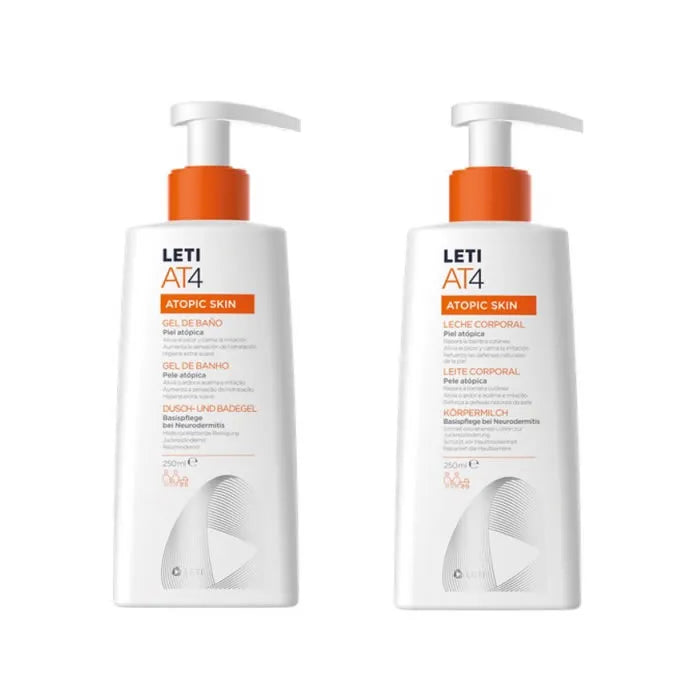 Leti AT4 Lichaamsmelk 250ml set 2 artikelen