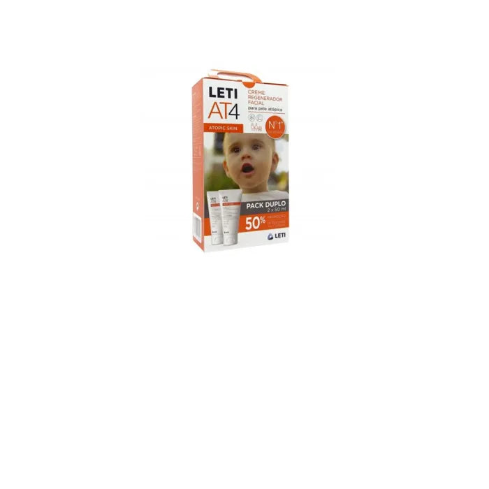 Leti At4 Gezichtscrème 2 x 50ml