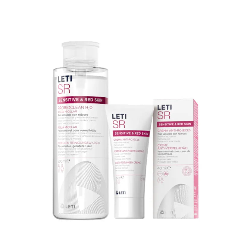 Leti SR Anti-Redness Crème 40ml Set 2 Stuks