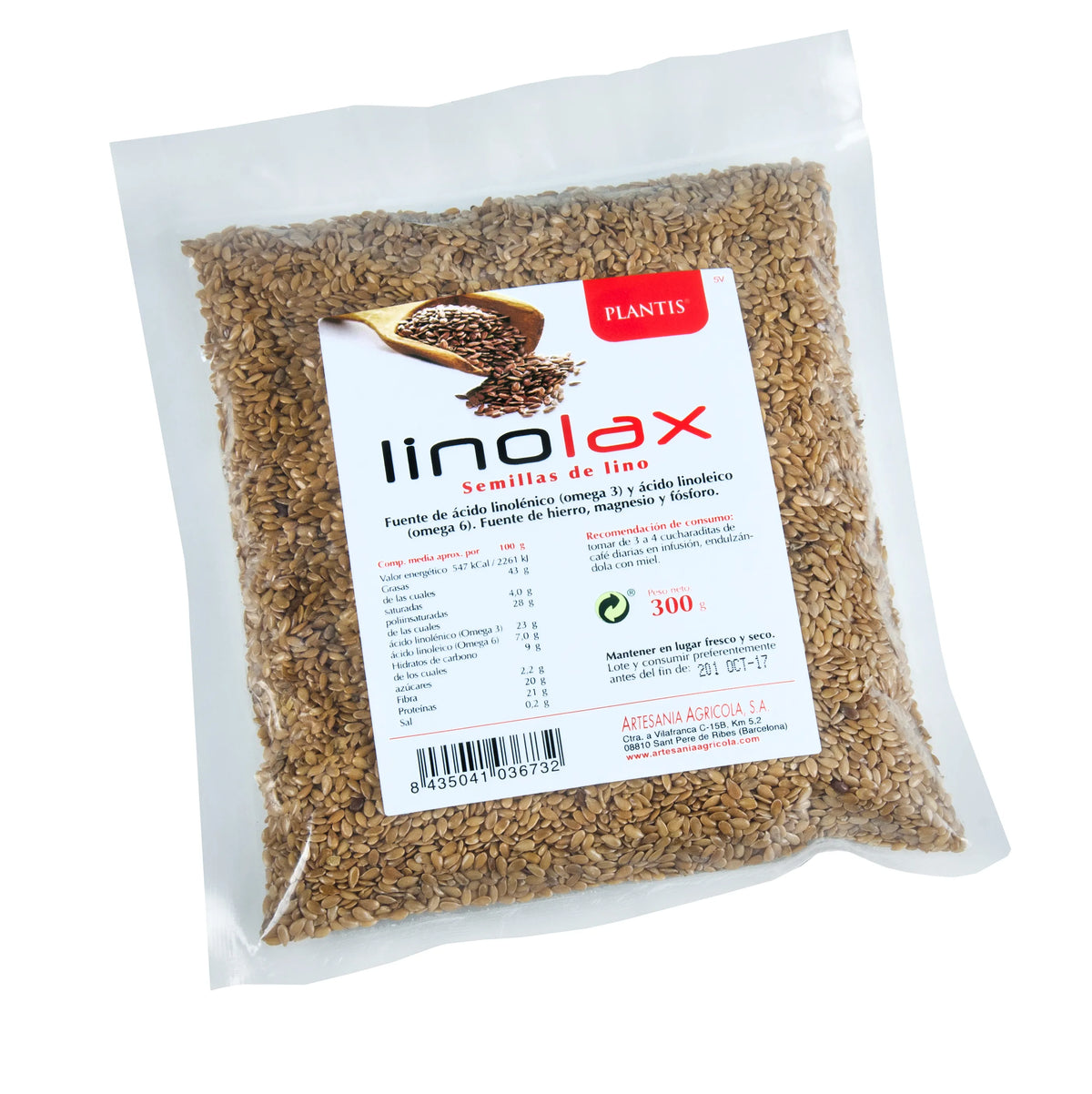 Plantis Linolax 300g Lijnzaad