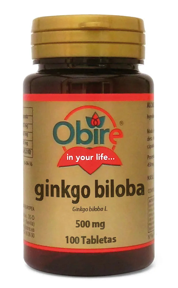 Obire Ginkgo Biloba 500 mg droog extract 100 tabletten