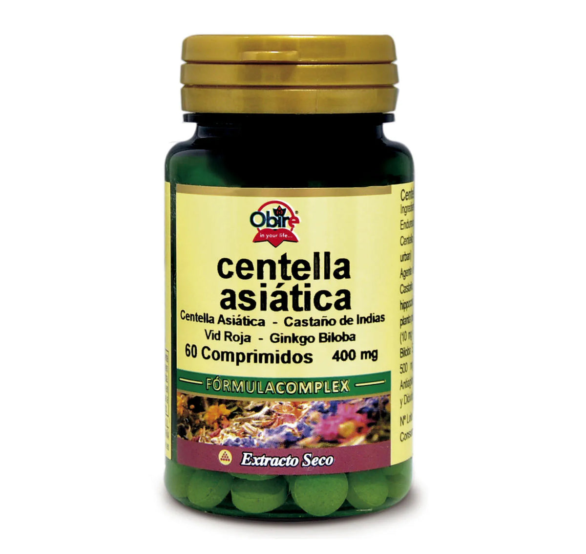 Obire Centella Asiatica Complex 400 mg Droog Extract 60 Caps
