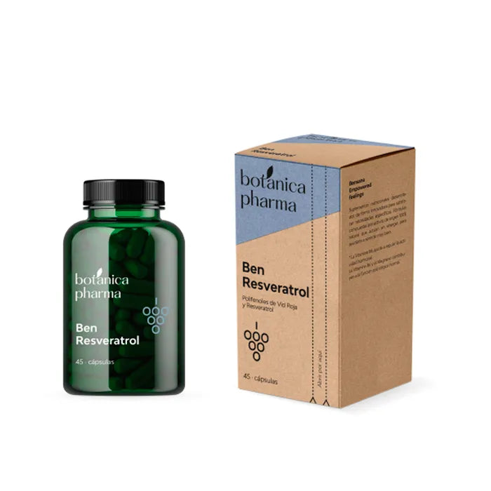 Botánicapharma Ben Resveratrol 200mg 45 capsules