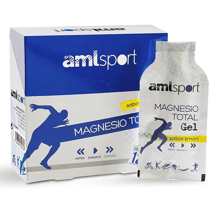 Amlsport Magnesium Total Gel Citroen 12 sachets