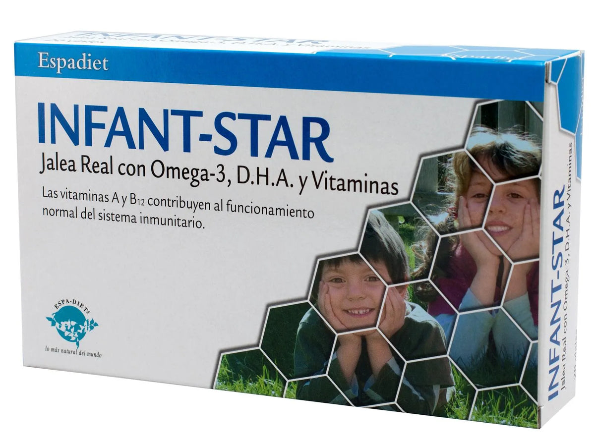 Montstar Jalea Infan Omega 3 20 ampullen