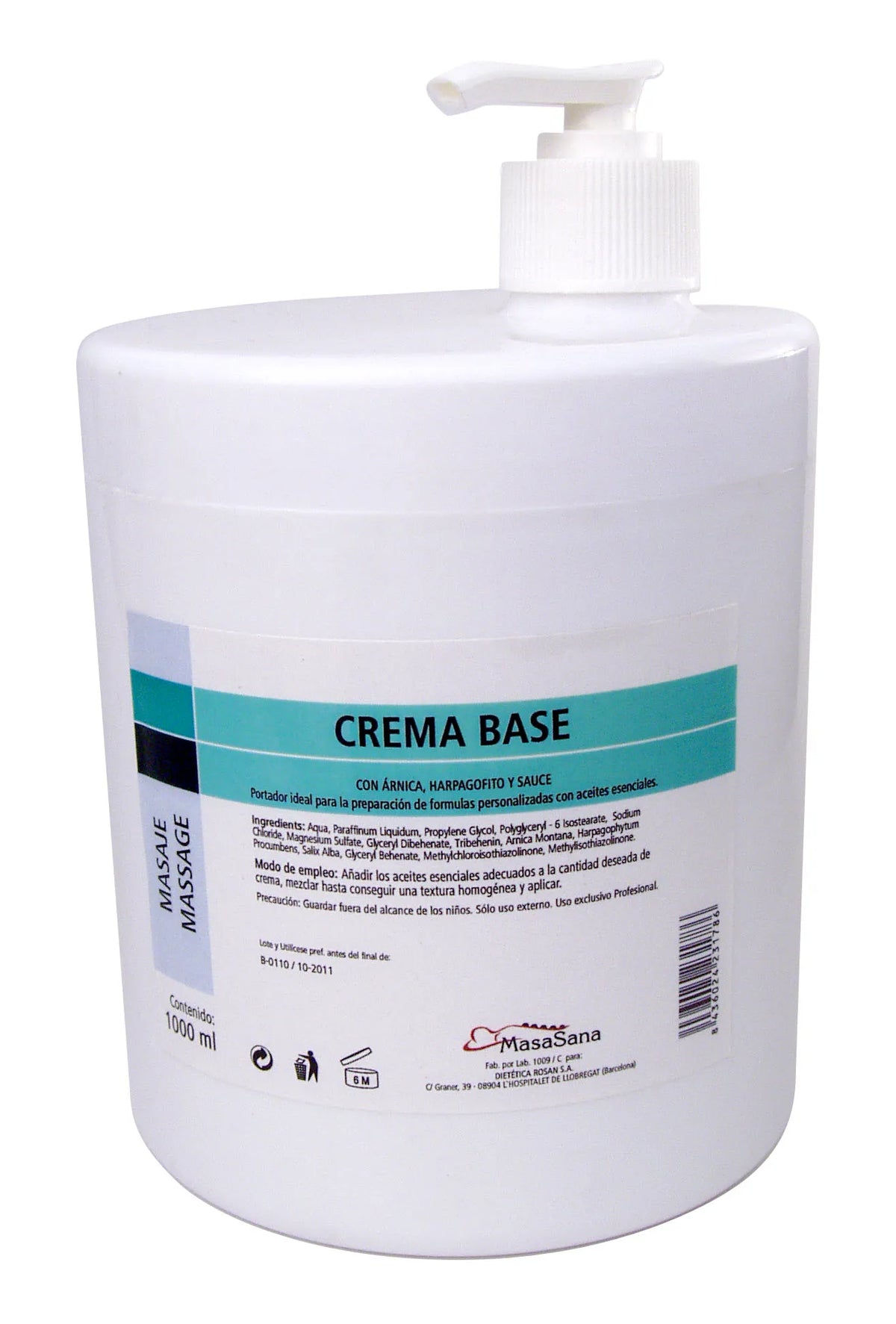 Herdibel Massagecrème Basis 1 kg