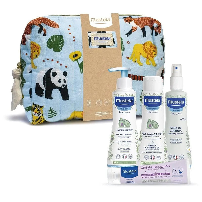Mustela Jungle baby toilettas set 5-delig