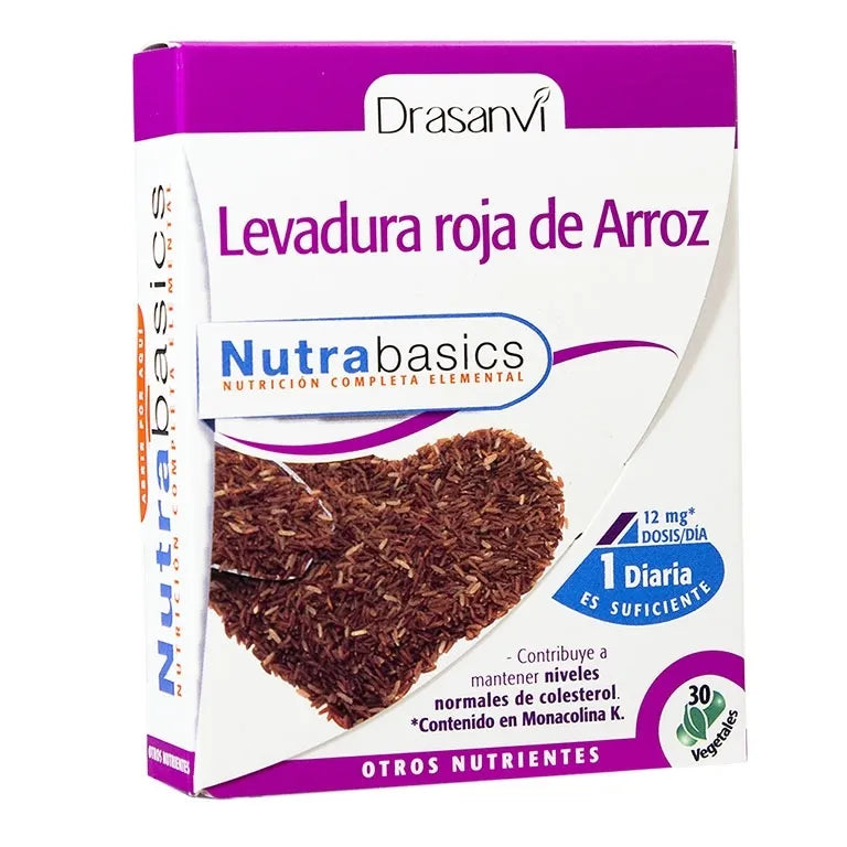 RODE GISTRIJST 30 Caps NUTRABASICOS
