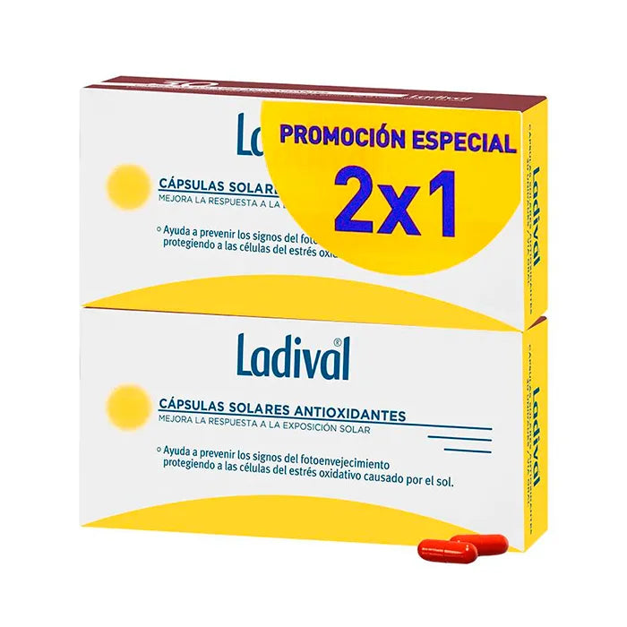 Ladival Antioxidanten zonnecapsules 2x30 capsules