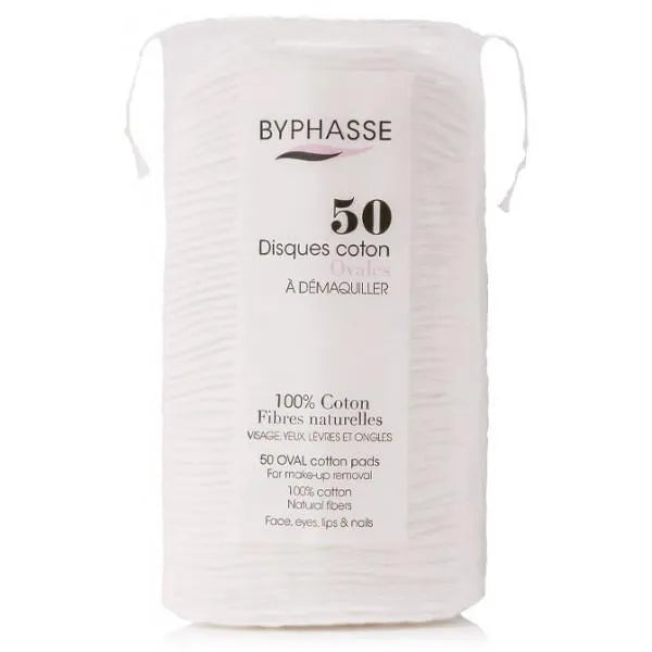 Byphasse Ovale Wattenschijfjes 50 stuks
