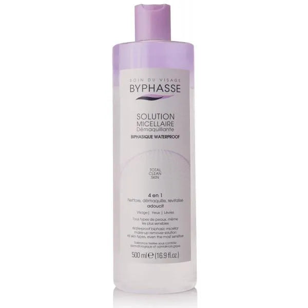 Byphasse Micellaire Reinigingsoplossing Bifasisch Waterproof 500ml
