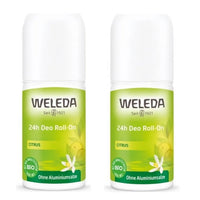 Weleda 24u Deodorant Citrus Roll-On 2x50ml