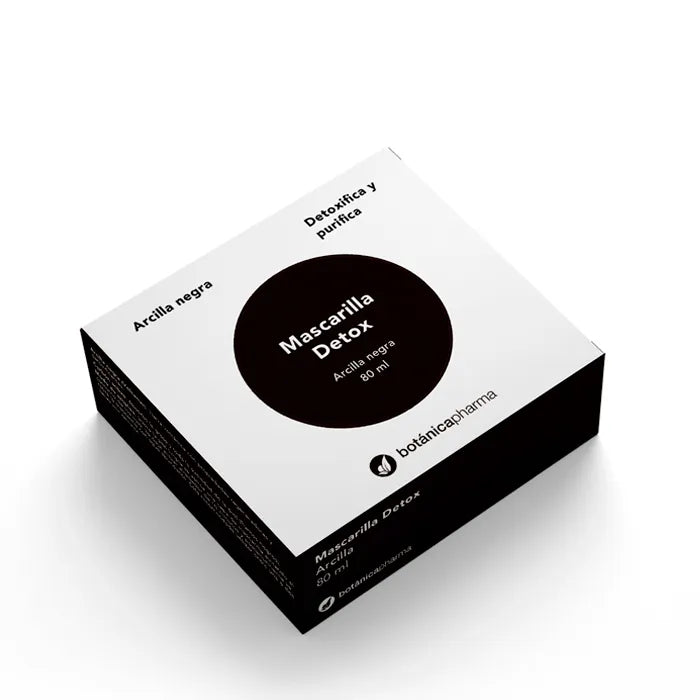 Botanicapharma Zwarte Klei Detoxmasker 80ml