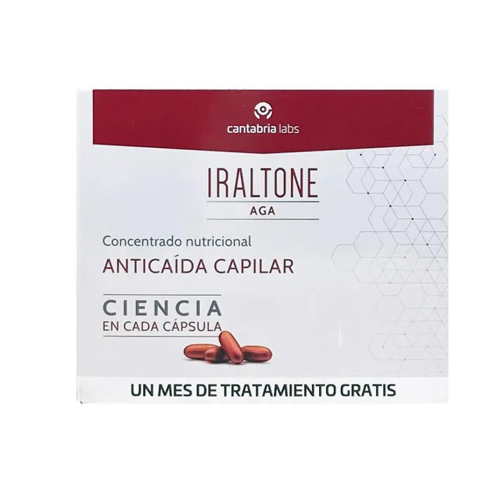 Iraltone AGA haaruitval 2 x 60 capsules