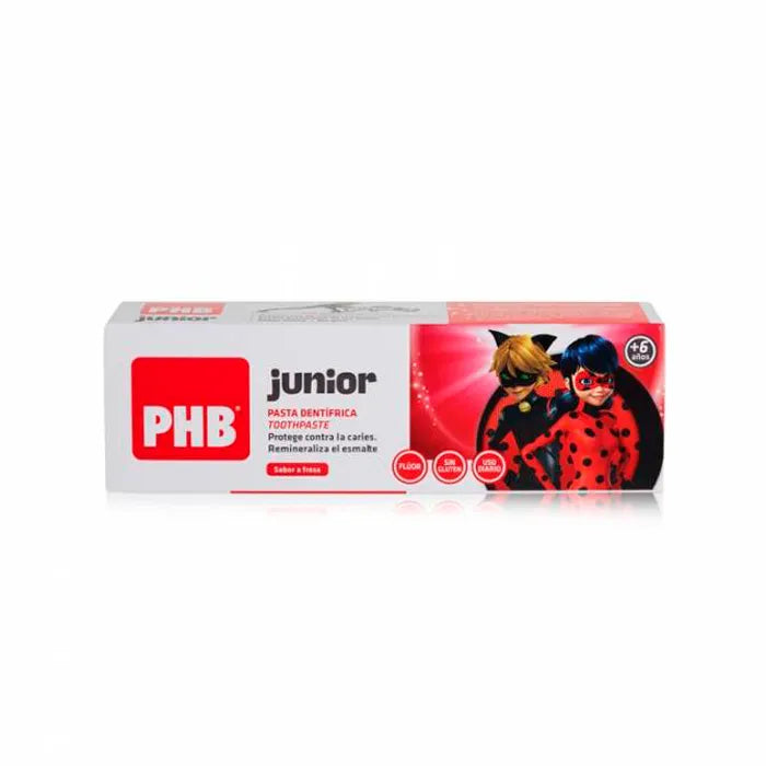 Pbh Junior Tandpasta Aardbei 75ml