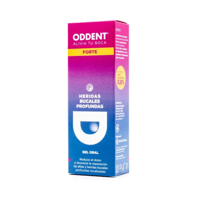 Oddent Forte Mondgel bij diepe mondwonden 8ml