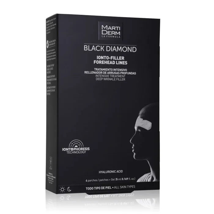 Martiderm Black Diamond Ionto-Filler Voorhoofd 4 Patches