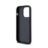 DKNY Leren Hoesje met Geblokt Monogrampatroon & Bedrukte Strepen - voor iPhone 14 Pro (zwart) (7)