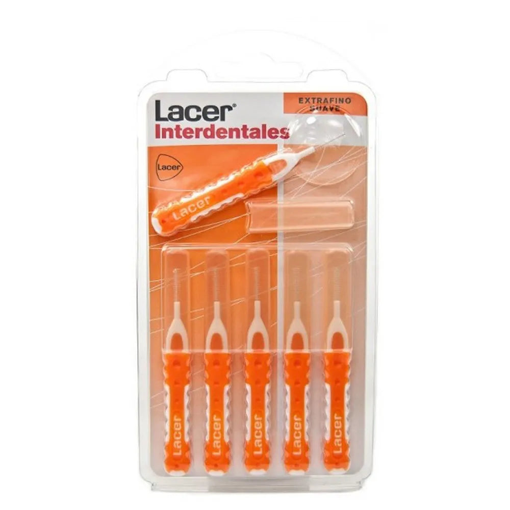 Lacer Interdental Recht Extra-fijn Zacht 6 stuks