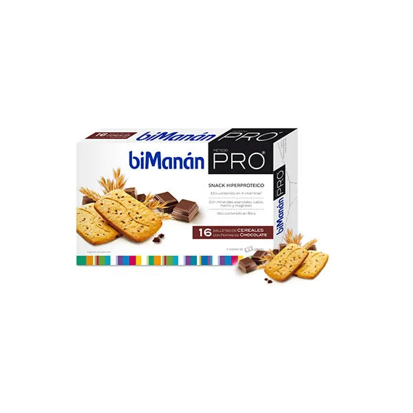 Bimanán Befit mueslikoekjes met stukjes chocolade 16 stuks