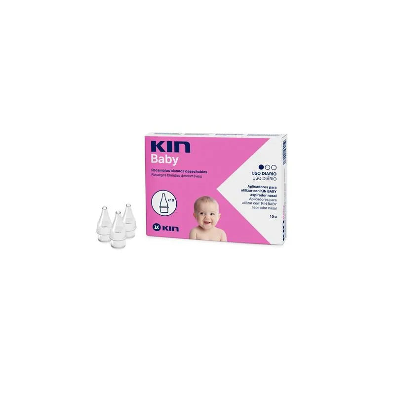 Kin Baby Neusreinigers Zachte Navullingen 10st