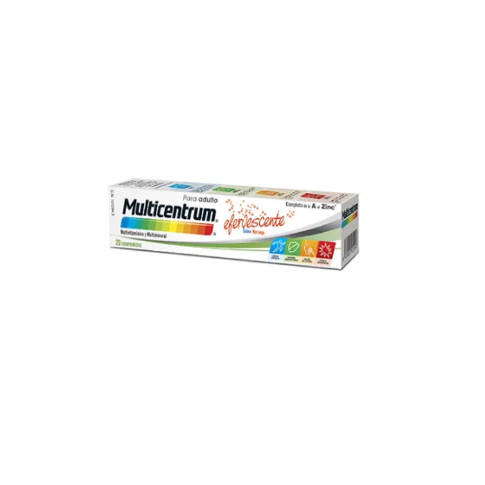 Multicentrum Bruistabletten Sinaasappelsmaak 20 tabletten