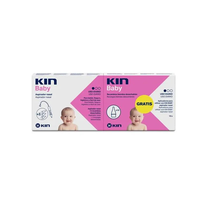 Kin baby-neusreiniger + gratis navulling