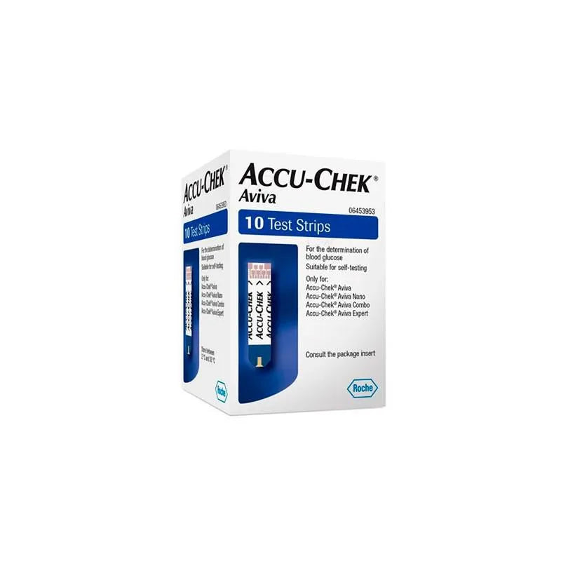 Roche Accu-Chek Aviva 10 eenheden