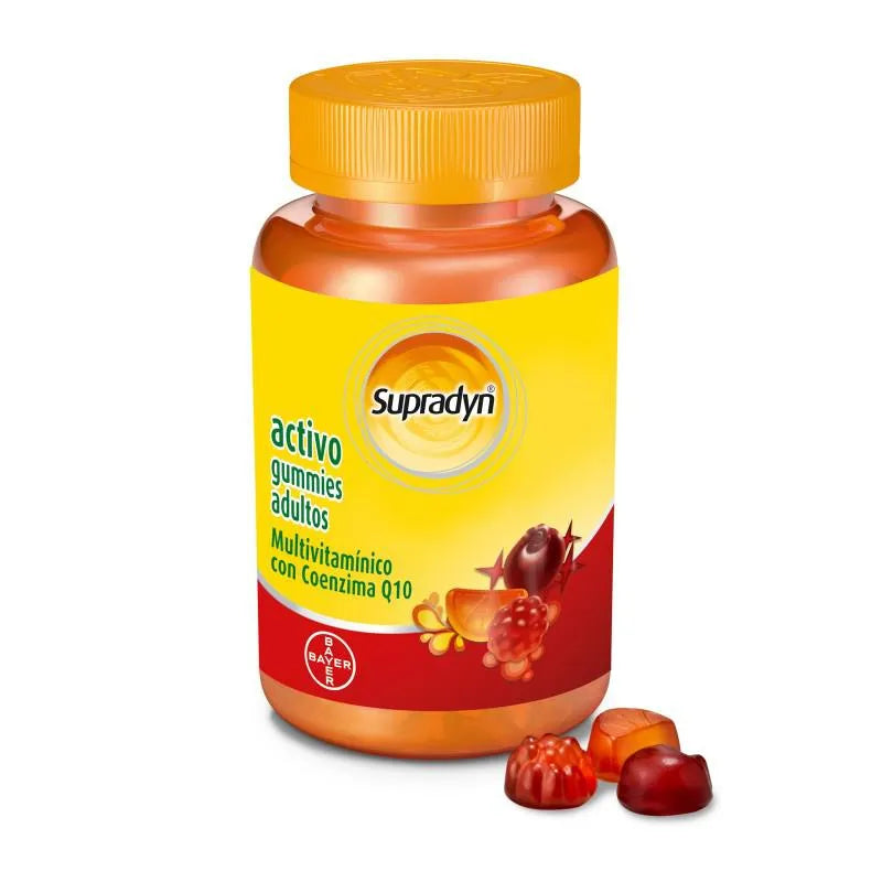 Supradyn Activo Gummies Volwassenen Vitaminen en Energie 70 stuks