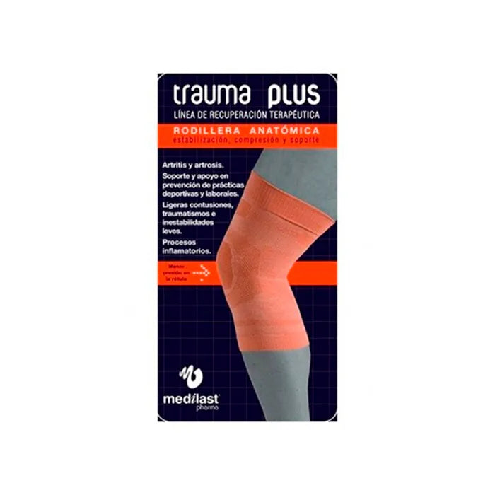 Medilast Trauma Plus Anatomische kniebandage beige