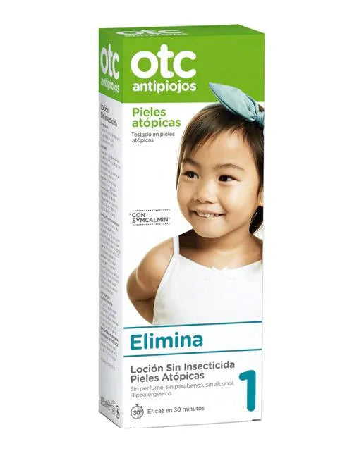 Otc Antiluizenlotion voor atopische huid 125ml