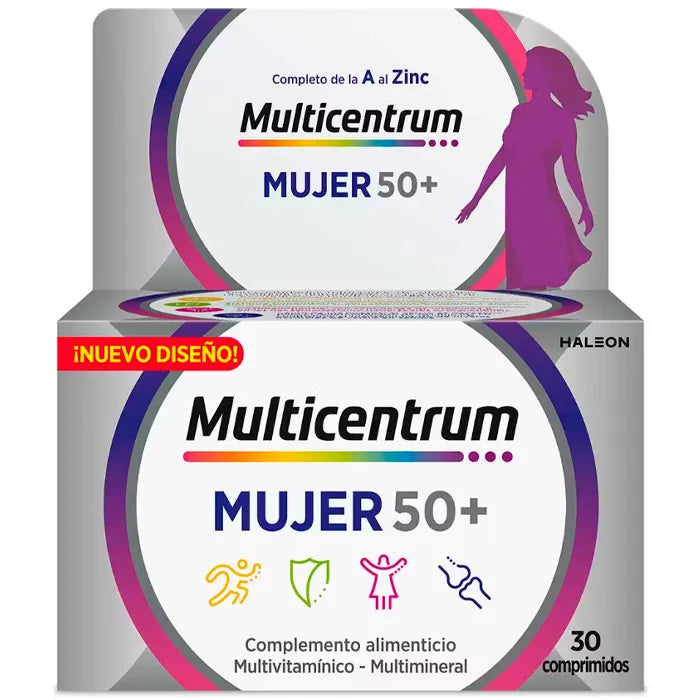 Multicentrum Vrouw 50+ 30 tabletten
